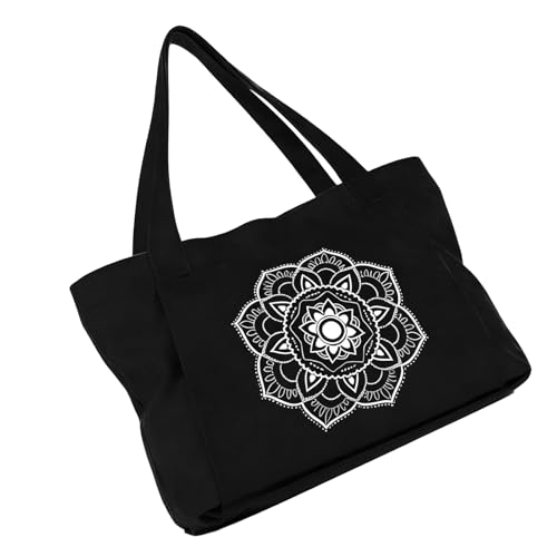 Bolsa de yoga elegante de lona impermeable de gran capacidad 2