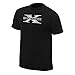 WWE Authentic Wear D-Generation X Two Words Retro T-Shirt Black Medium