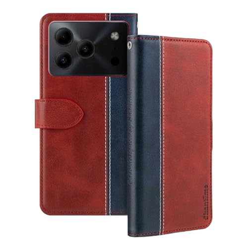 Shantime ���U�[�t���b�v�P�[�X Doogee Note 56 �Ƃ̌݊������� �J�[�h�z���_�[�t�� RFID�u���b�N �}�O�l�b�g�L�b�N�X�^���h �X�����t�B�b�g �r�W�l�X�ی�J�o�[(���b�h)