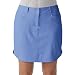 adidas Golf Women's Essentials 3-Stripes Skort, Baja Blue, Size 12
