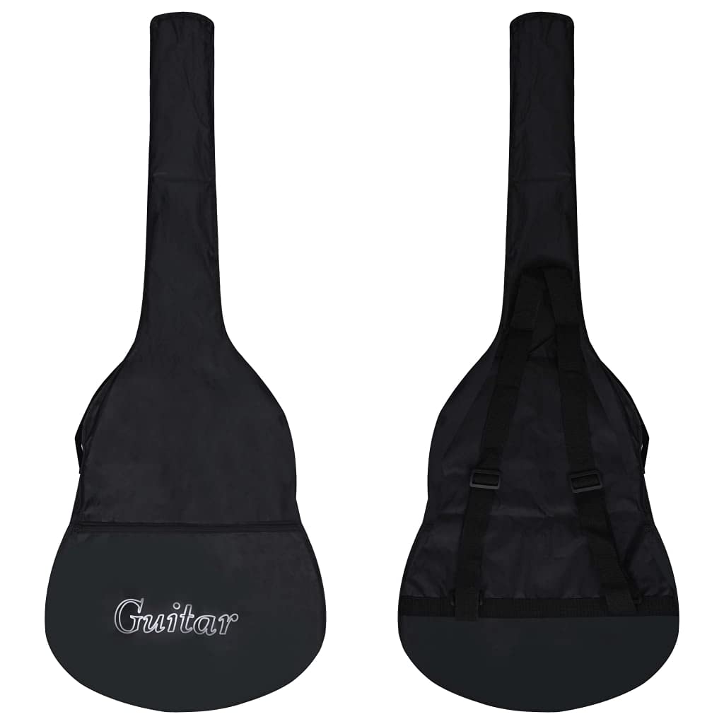 Set Chitarra Western 12 pz con Equalizzatore e 6 Corde Chitarra Classica Strumenti Musicali Prodotti per Fare Musica Orchestra Nera