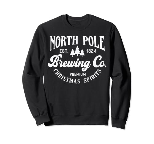North Pole Brewing Company Spirito delle vacanze natalizie Felpa