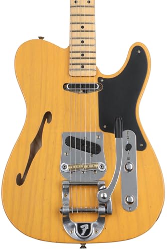 Fender Custom Shop Postmodern Telecaster Journeyman Relic Electric Guitar - Aged Butterscotch Blonde