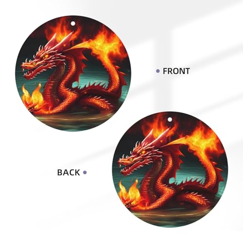 Hojas aromáticas Dragon King in Fire para auto y ambiente miniatura 3