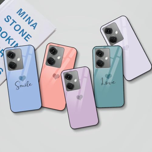 Image of COLORflow Back Cover Compatible with OnePlus Nord CE 3 5G | Pastel Hearts Color Customized | Shockproof TPU Bumper with Camera Protection Back Cover Compatible with OnePlus Nord CE 3 5G