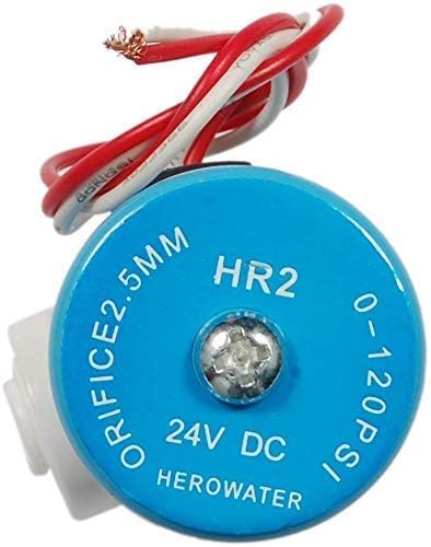 Hero Water Solenoid Valve 24V DC for all RO Water Purifier | Auto Shut-Off & Flushing | Universal Compatibility | Easy Installation | 1/4 Inch Quick-Connect Fittings