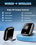 Wireless CarPlay & Android Auto Adapter, 2-in-1 Plug & Play Mini OTA Dongle with Premium Glass & Metal Design for iPhone & Android, Bluetooth 5.3 & WiFi 6, Fast Stable Connection for 927+ Car Models - Image 8