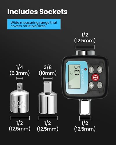 Goyojo B0CRDTYH3J Digital Torque Wrench Adapter thumb #3