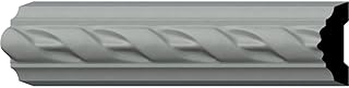 Ekena Millwork PML01X00JA Jackson French Ribbon Panel Moulding Panel Moulding, 1 5/8"H x 3/4"P x 94 1/2"L, Primed
