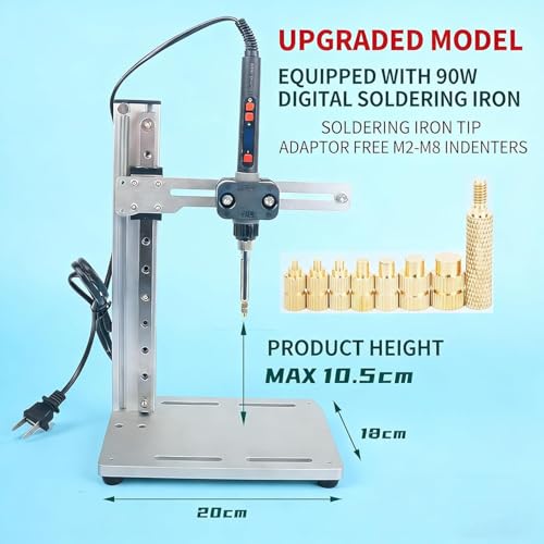 Presse à chaud verticale 90W outil de chauffage impression 3D insert laiton - 4