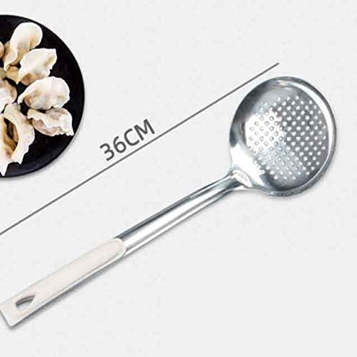 6 Pieces Stainless Steel Pot Shovel Kitchenware Set Colander Spatula Porridge Spoon Household Kitchen