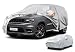 kayme 6 Layers SUV Cover Waterproof All Weather for Automobiles, Outdoor Full Cover Rain Sun UV Protection with Zipper Cotton, Universal Fit for SUV (191"-200")