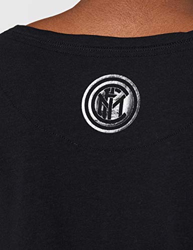 Inter T-Shirt Donna Manica Corta e collo Ampio in
