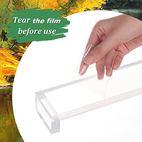 Benecreat Acrylic Artist Leaning Bridge Hand, 43Cm/17 Inch Clear Wrist Rest Creative Artist Bridge For Keyboard, Painting, Sketching And Drawing #TOP2