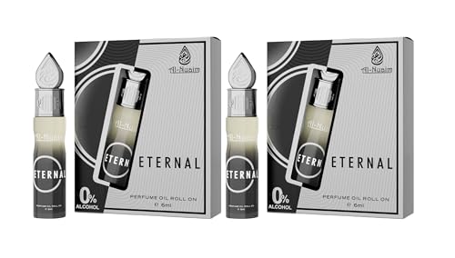 Image of Al-Nuaim Eternal Attar Roll On - Pack Of 2 (6ml each) | Unisex Attar | Alcohol Free
