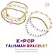 AICase for Kpop Stray Kids BTS Merch Toys Gifts Doll Bracelets Birthday Decorations 5 Pcs Stackable Stretch Friendship Beaded Bracelets k pop SKZ Cosplay Costume Jewelry Gifts for Fans Women Christmas