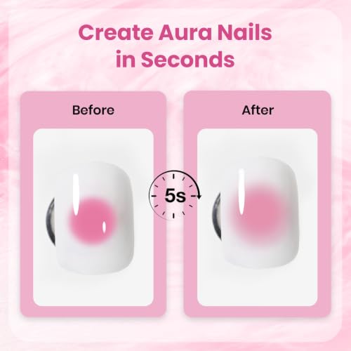 Image of Beetles Short Almond Soft Gel Nail Tips with Blooming Gel, 288PCS