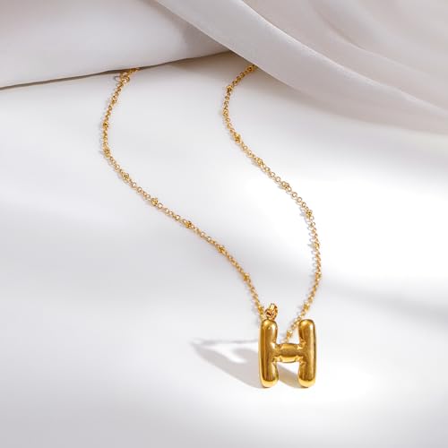 Image of Rubans Demi Fine Stainless Steel Alphabet Pendant CZ Gift for Women & Girls
