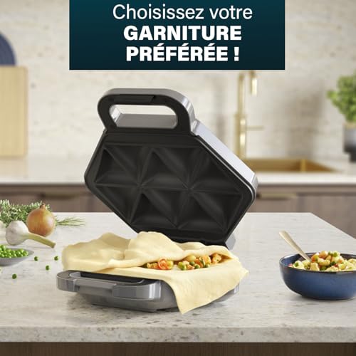 Princesse Samosa et machine à snacks 24 5 cm x 19 cm 10 snacks par session Protection contre la surchauffe Convient pour une utilisation en camping 01.123002.01.001 - vue 7