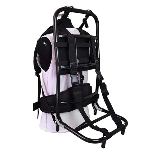 Mochilas de senderismo con marco de aluminio externo con altura ajustable, marco plegable de caza, marco de bolsa de transporte pesado para viajes al aire libre montañismo