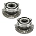 KAX 513349 Pair Front Wheel Bearing Compatible with Jeep Cherokee 2014-2023,5 Lugs