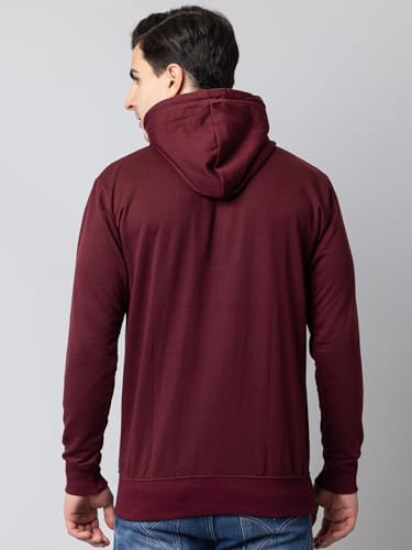 Image of EKOM Hoodies Sweatshirt for Men | Fleece Mens Hooded Sweatshirt | Casual, Lightweight, Fashionable, Trendy, Solid Men's Winter Hoodie
