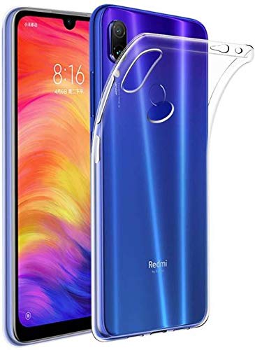 Image of Case Creation Brand -Plastic Mobile Cover For Xiaomi Redmi Note 7 Pro (Soft & Flexible Back Case),Transparent