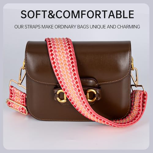 Image of Dksongr Purse Straps Replacement Crossbody Wide Bag Strap for Purses Adjustable shoulder Straps for Women bags