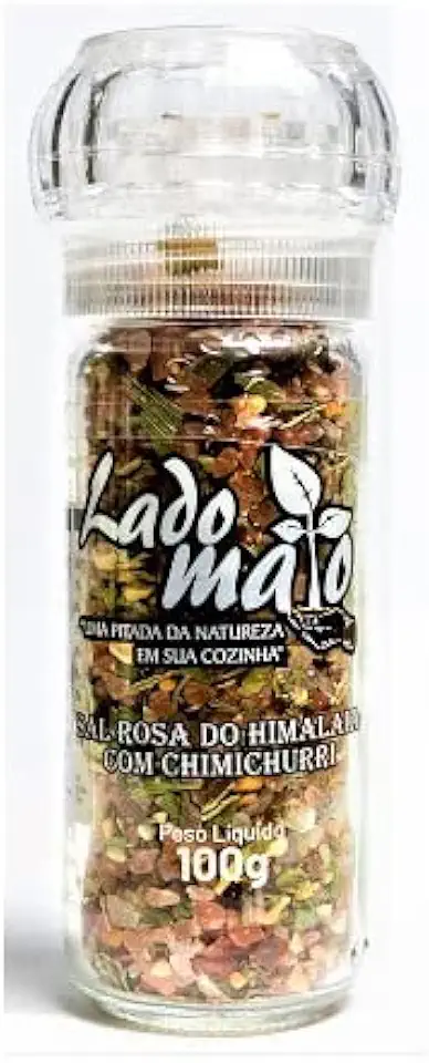 SAL ROSA DO HIMALAIA COM CHIMICHURRI - 100G COM MOEDOR