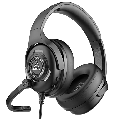 マイク付き 有線 軽量 ノイズキャンセリング ゲーミングヘッドセット Amazon.co.jp: 【EKSA E4·新型】 ヘッドセット ゲーミング 有線 マイク