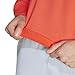 adidas Men's All SZN Fleece Quarter-Zip Crew, Bright Red, Medium