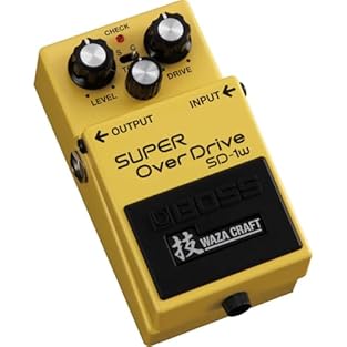 Passionately designed by the master engineers at BOSS in Japan, the Waza Craft SD-1W Super Overdrive delivers a premium stomp experience that fans of customized pedal tone will love. Crafted with an ear for highly refined sound, the SD-1W hot rods th...