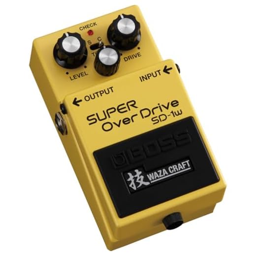 Pedal BOSS SD-1W Waza Craft Custom Super Overdrive