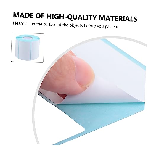 Autocollant mat adresse étiquette collante et rouleau papier code-barres - 5