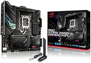 ASUS ROG Strix Z690-G Gaming WiFi 6E LGA 1700(Intel 12th Gen) Micro ATX gaming motherboard(PCIe 5.0,DDR5,14+1 power stages,2.5 Gb LAN,Thunderbolt 4,3xM.2,Front panel USB 3.2 Gen 2x2 Type-C connector)