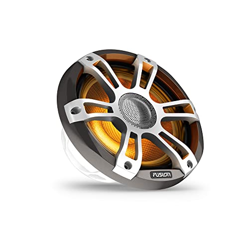 Image of Garmin Fusion® Signature Series 3i Marine Coaxial Speakers, 7.7" 280-watt CRGBW Coaxial Sports Gray Marine Speakers (Pair)