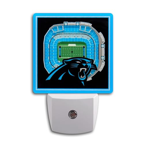 YouTheFan NFL Carolina Panthers 3D StadiumView Nite Light