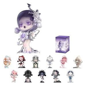 POP MART SKULLPANDA The Sound Series Figures, SKULLPANDA Blind Box Figures, Random Design Action Figures Collectible Toys Home Decorations, Holiday Birthday Gifts, Single Box