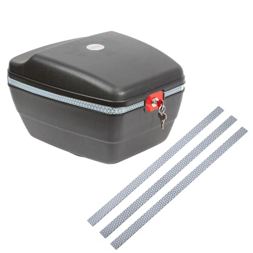 Westmark Touring Tresor – Fahrradkoffer für alle Gepäckträger, inkl. Befestigungsmaterialien und 3 Reflektorbändern, diebstahlsichere Befestigung – 14 Liter, 543022E6
