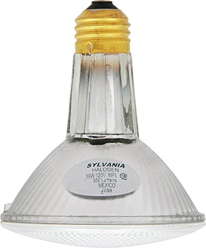 Sylvania 2-Pack 16156 Capsylite Long Neck Halogen Bulb Dimmable / Par30 Reflector Wide Flood Light (50W Replacement) / Medium Base E26 / 39 W / 2850K – Warm White #TOP3