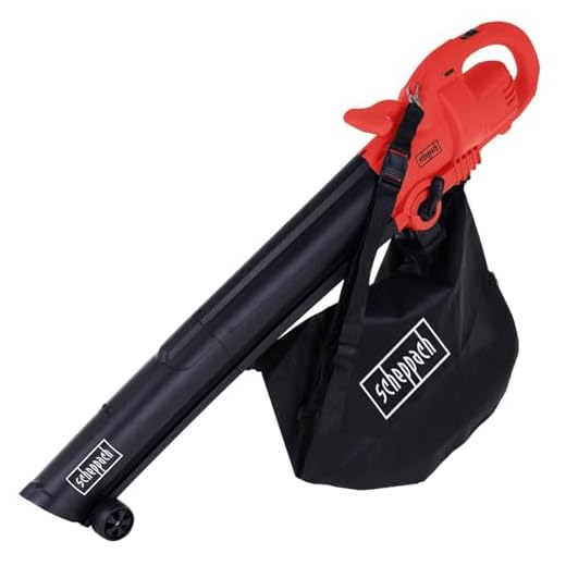 Scheppach Elektro-Laubsauger leistungsstark