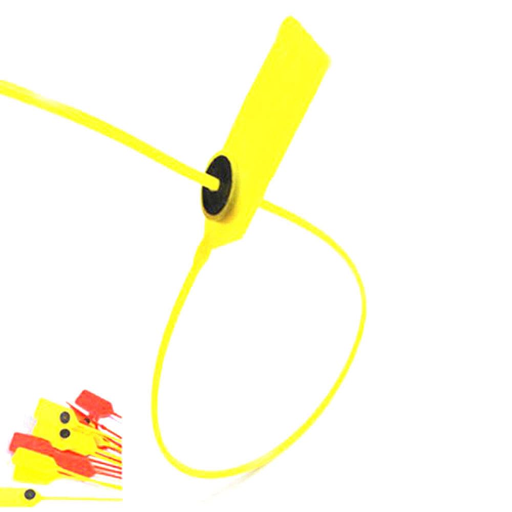 30pcs Plastic Tightening Security Wire Seals Logistics and Security Plastic tag Cable Label 50cm Long Security Lock