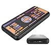 Star Trek Phone Charger | Slim Pocket Sized 10,000mAh Power Bank with TNG LCARS Design, 3 USB Outputs, 2.1A & 1A, Charges Three Devices, USB-A and Type-C Charging, Phone and Tablet Backup Battery