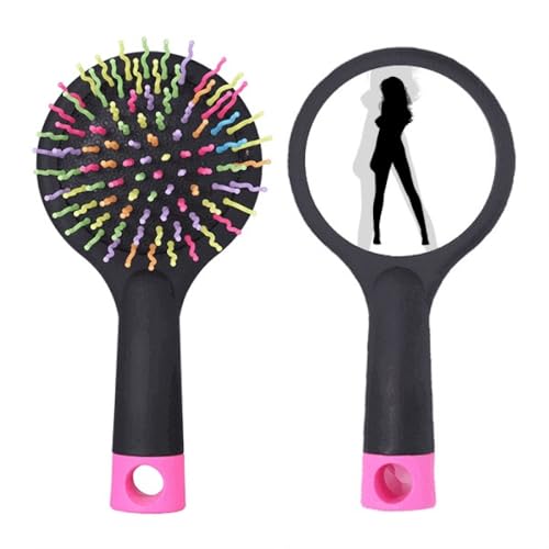 Brosse à cheveux démêlante avec base coussin pour éliminer les nœuds sans douleur