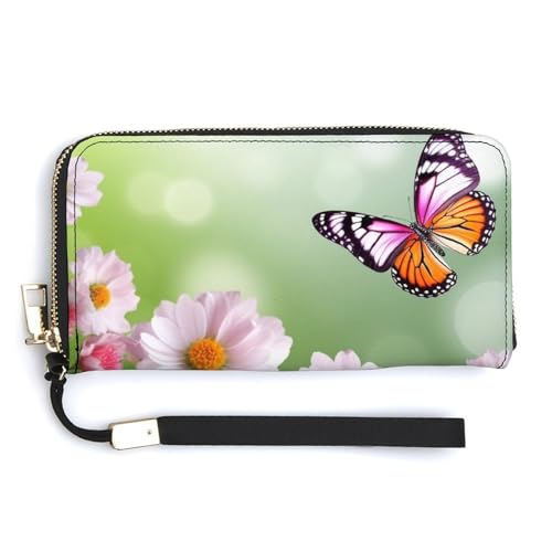 Sac de rangement mignon fleur et papillon, sac fourre-tout tendance pour femme active