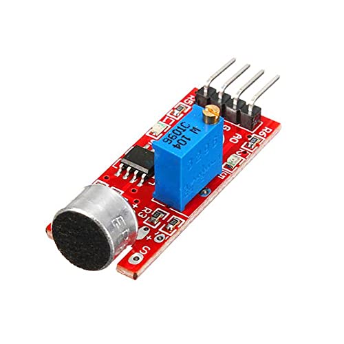 Image of Sound Detection Sensor Module 4 pin LM393 for Intelligent Vehicle Arduino Compatible (2 PCS)