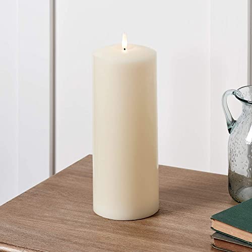 Bougie Cierge TruGlow LED Blanc Chaud 25cm Lights4fun