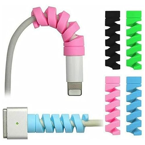 See full amazon price history chart for SR Spiral Cable Protector Cord Saver for Mac Charger, iPhone Charger, Wire Protector, Lightweight Durable Flexible Wire Winder for Charging Cables, Data Cables, Earphones, Pack of 8 SR Spiral Cable Protector Cord Saver for Mac Charger, iPhone Charger, Wire Protector, Lightweight Durable Flexible Wire Winder for Charging Cables, Data Cables, Earphones, Pack of 8 (B0CJMHSS8F) Amazon Price History, Amazon Price Tracker
