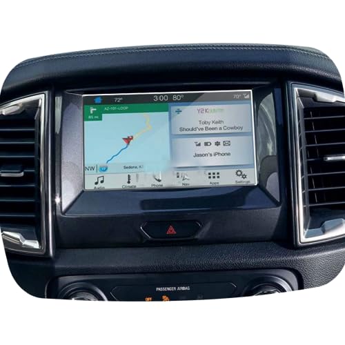 Écran LCD accessoires de film anti-rayures et verre trempé Ford Ranger 19-21