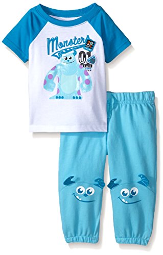 Disney Baby Boys' Monsters Jog Set (Pack of 2)